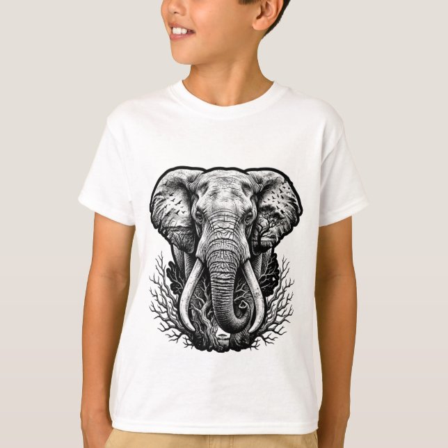 Majestic Elephant T-Shirt (Frente)