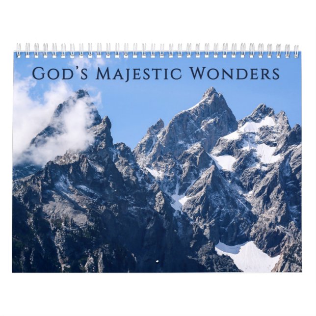Majestosa Maravilha de Deus 2025 Calendário (Capa)