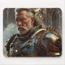Majexpressa Regal Steampunk King Mousepad
