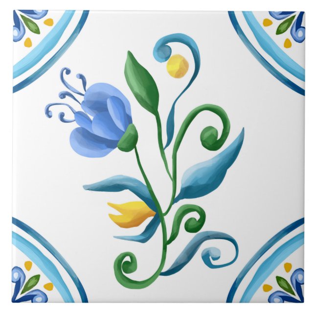 Majolica, azulejos Sicilianos  (Frente)
