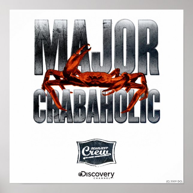 Major Crabaholic Poster (Frente)