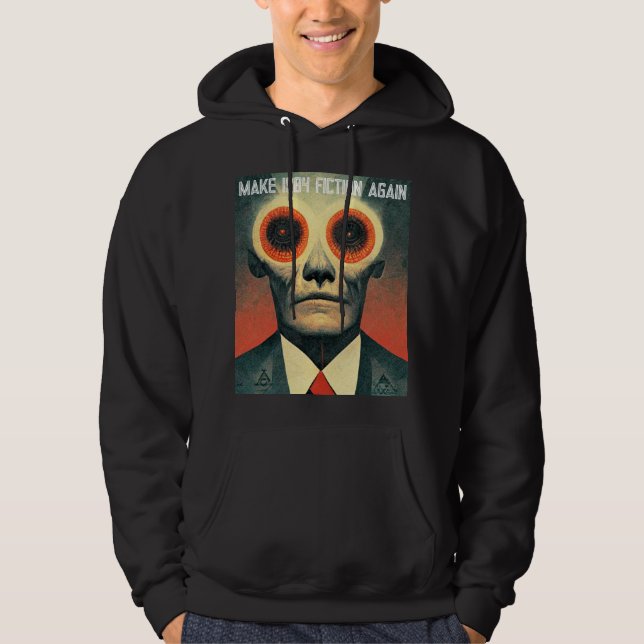 Make 1984 Fiction Again Pullover Hoodie (Frente)
