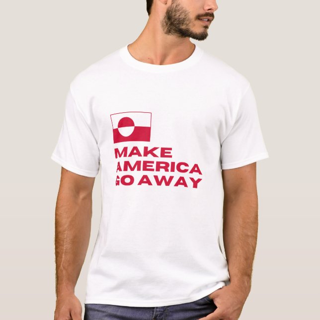 Make America Go Away Nu Det Nu Uk - T-shirt (Frente)