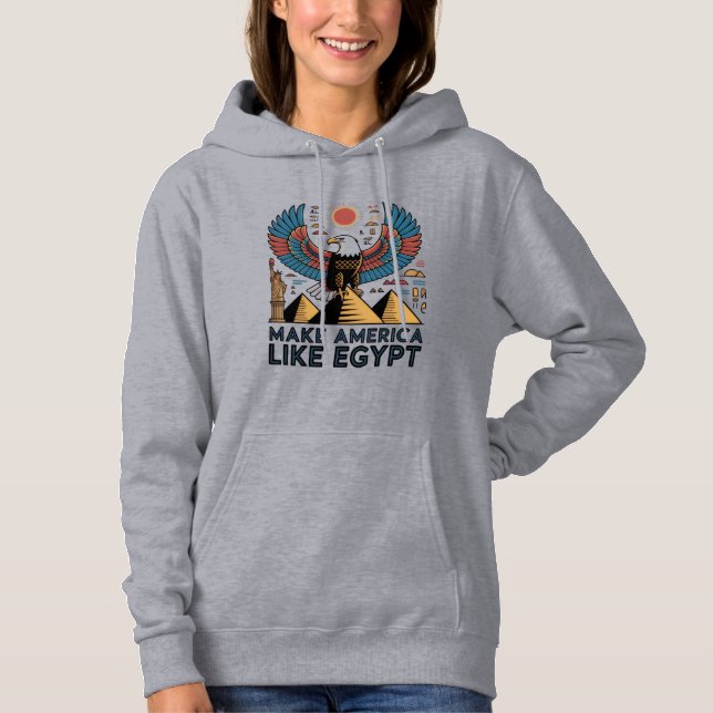"MAKE AMERICA LIKE EGYPT" T-Shirt (Frente)