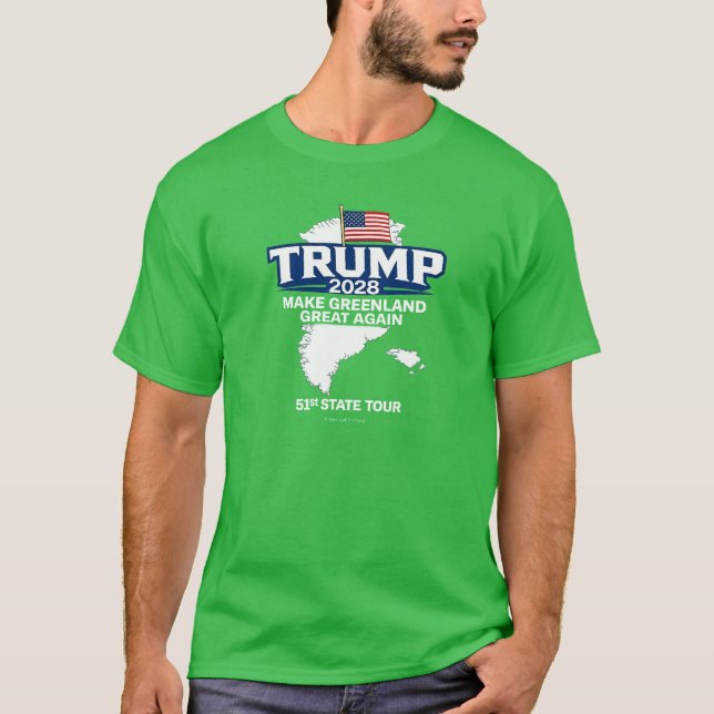 Make Greenland Great Again - T-Shirt (Frente)