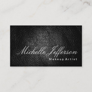 Makeup Artist Calliographic Cartão de visita de Co