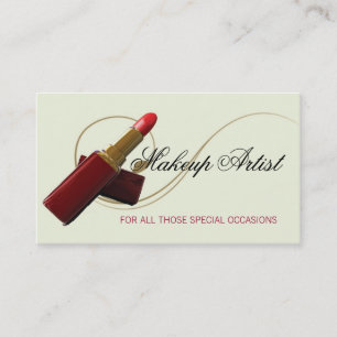 Makeup Artist Cartão de visita