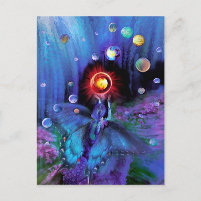 Mal-estar, cartão postal (Frente)