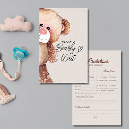 mal podemos esperar jogo de adivinhação para chá d