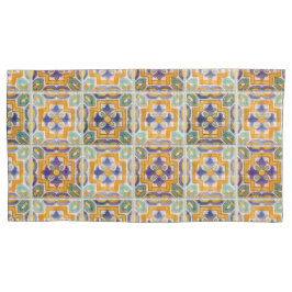 Mala-Azulejo Laranja-Verde-Azul