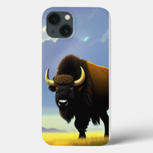 Mala de Ajustado Slim do Buffalo Fields iPhone 13 