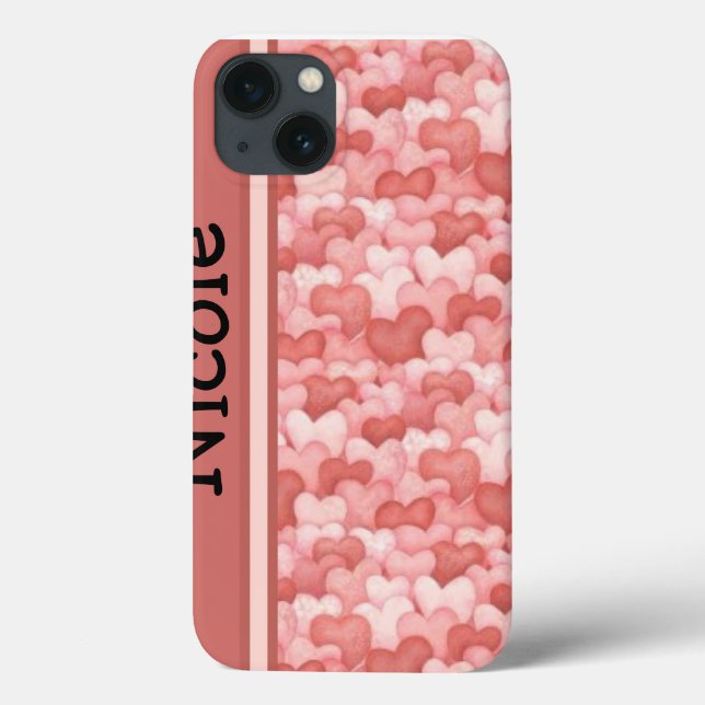 Mala de ar iPad de Coração Personalizada (Verso)