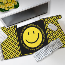 Mala de Mesa de Sorriso Amarelo Feliz