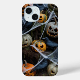 Mala do iPhone / iPad do Halloween da Web Scary Pu