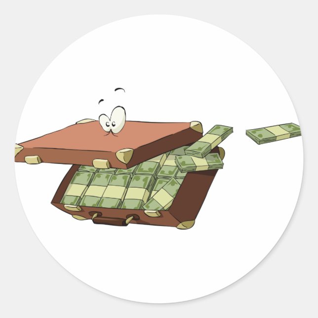 Mala Dos Autocolantes De Moeda (Frente)