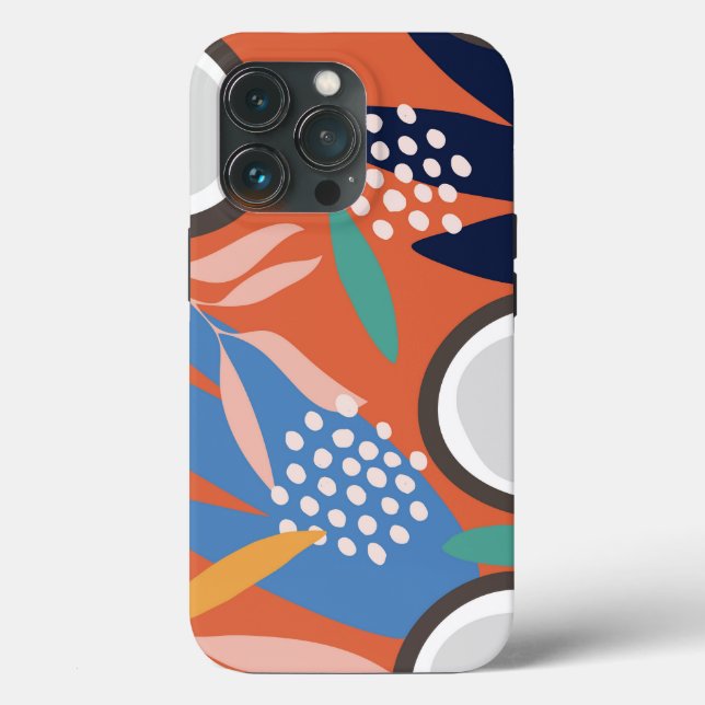 Mala dura de coco azul verde azul-esbranquiçado Tr (Verso)