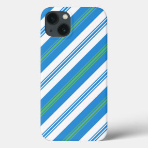 Mala iPad de estribo azul-chic