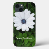 Mala iPad de Flor Branco