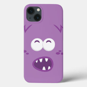 Mala iPad de Rosto Monstro Roxo