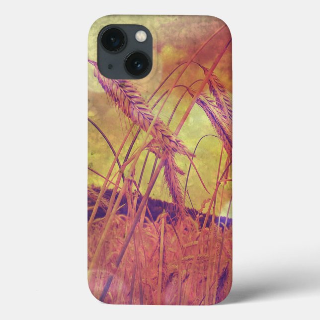 Mala iPad De Trigo Rosa E Dourada (Verso)