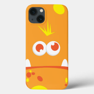 Mala iPad do Rosto Monstro Laranja