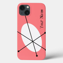 Mala iPad 'Seu Nome' Rosa Dazzle