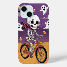 Mala iPhone/iPad do Skeleton Ghost Halloween