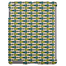 Mala Preta Verde Creme Tribal Case-Mate iPad