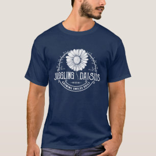 Malabarizando a camiseta masculina do logotipo Dai