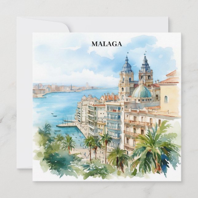 Malaga Andalusia Spain Travel  (Frente)