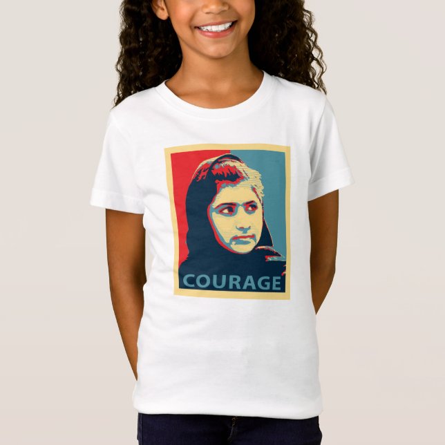 Malala Yousafzai - uma imagem de camisas da (Frente)
