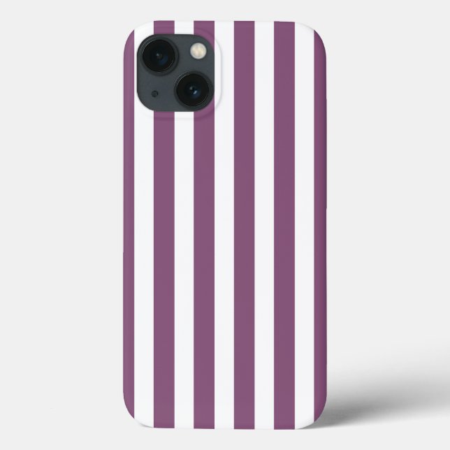 Malas Mauve e docas de doce brancas Case-Mate iPho (Verso)