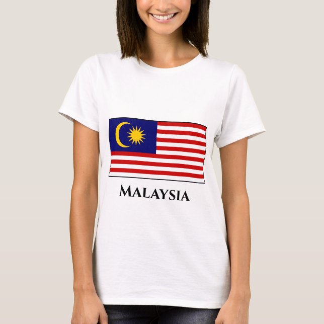Malásia Flag T-Shirt (Frente)