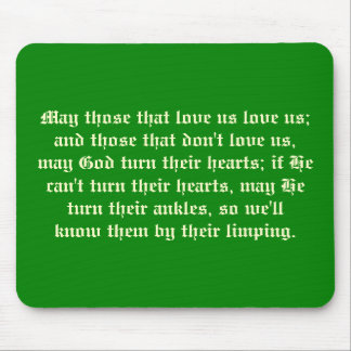 Maldição Irlandesa Mousepad