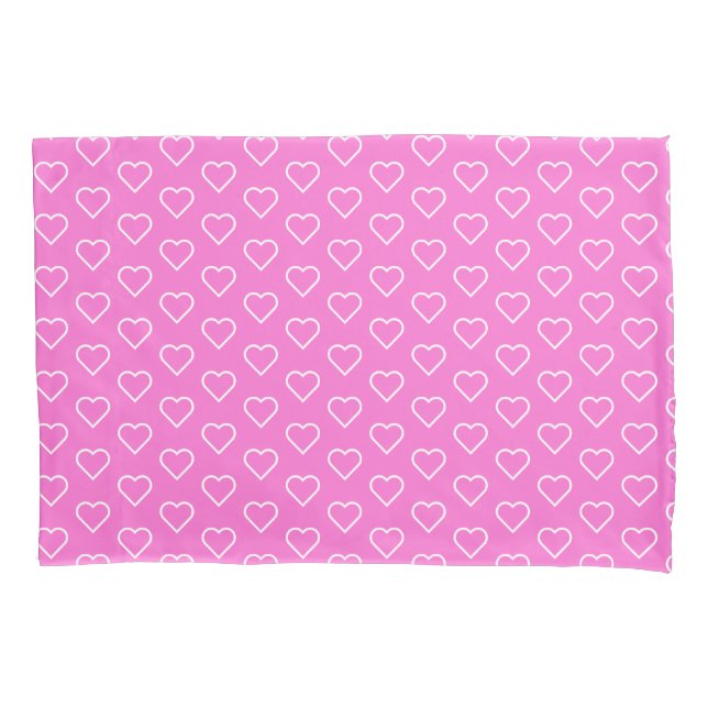 Maleta cor-de-rosa com coração - Escolha cores (Frente)