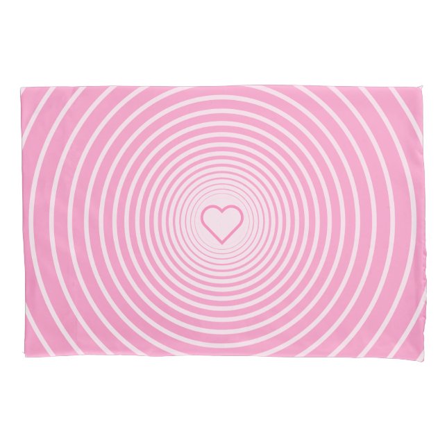 Maleta cor-de-rosa com coração - Escolher cores (Frente)