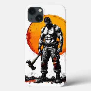 maleta fantaiPhone / iPad da barbárie guerreira