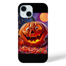 Maleta Goofy Halloween Pumpkin iPhone 15 — Present