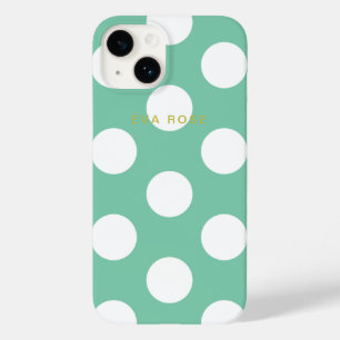 Maleta iPhone 7+ do Green Big Bolinhas