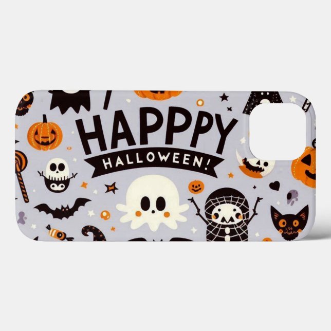 maleta iPhone / iPad do halloween (Verso (horizontal))