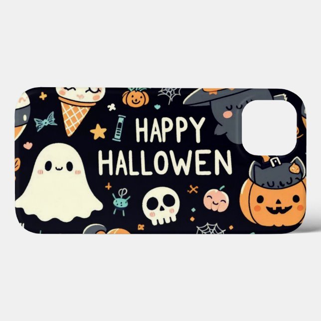 maleta iPhone / iPad do halloween (Verso (horizontal))