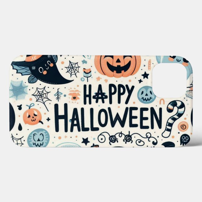 maleta iPhone / iPad do halloween (Verso (horizontal))