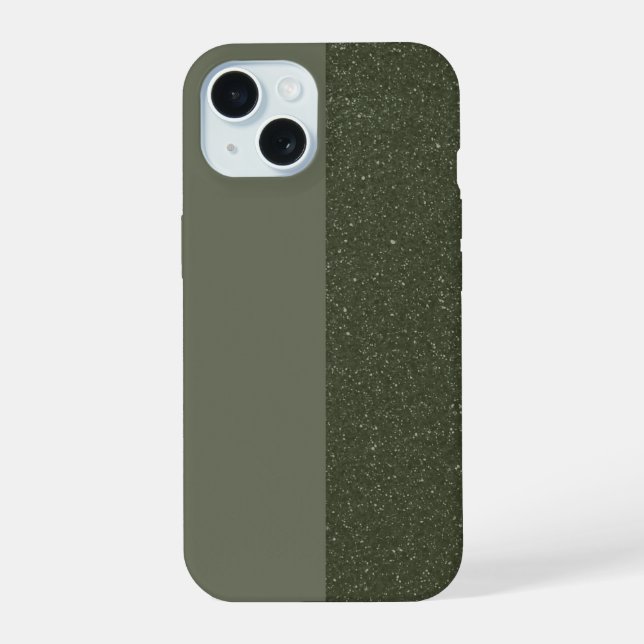 Maleta Personalizada Dividir Ruído Verde iPhone 15 (Verso)