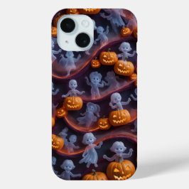 Maleta Pumpkin Ghost Halloween iPhone / iPad