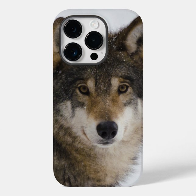 Maleta Wolf Face iPhone / iPad (Verso)
