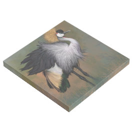 Malha da Galeria de Pássaros com Crane cinza - Pin