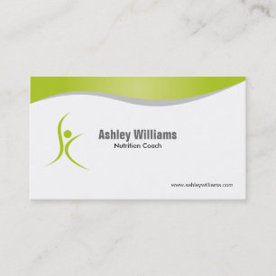 Malhação e nutricionista - cartões de visitas