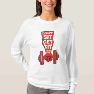 Malhação T-Shirt Camisas Motivadas Workout