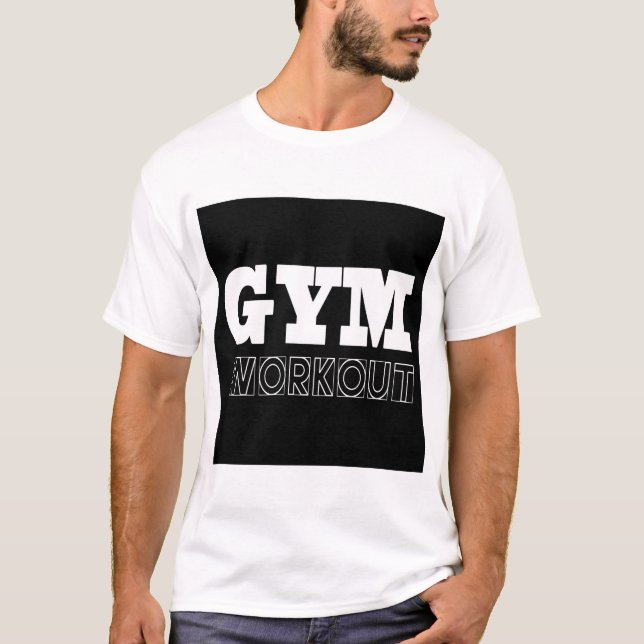 Malhação T-Shirt da Bomba de Cobrir de Workout Gym (Frente)