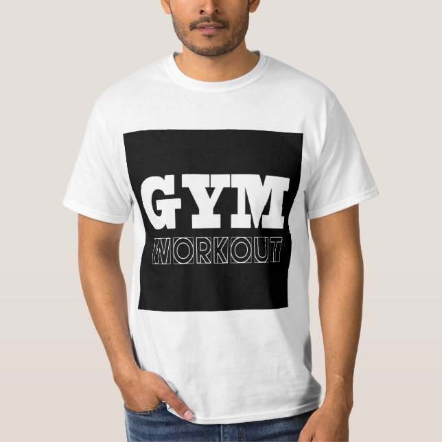 Malhação T-Shirt da Bomba de Cobrir de Workout Gym (Frente)